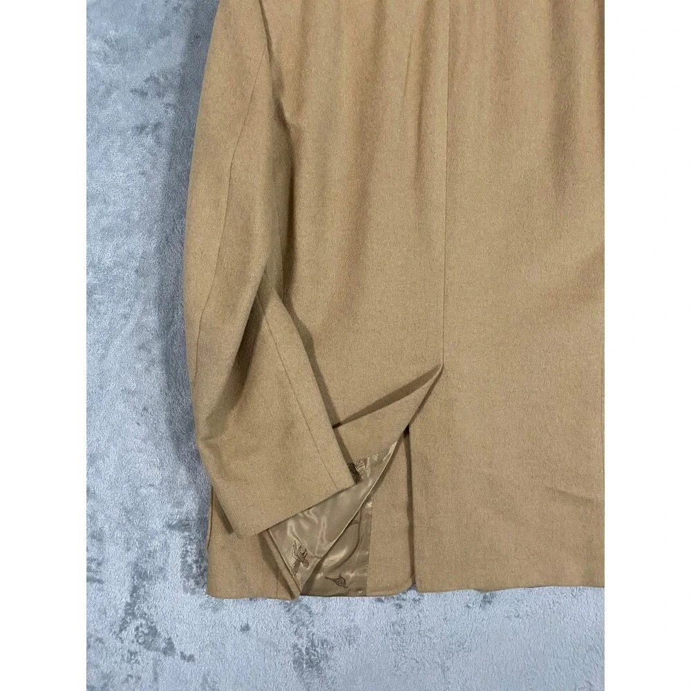 Oak Hall Sport Coat Mens 42R Tan 100% Camel Hair Bradford Gold‎ Label Blazer USA